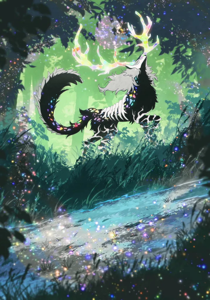 Cerf des Couleurs Funèbres