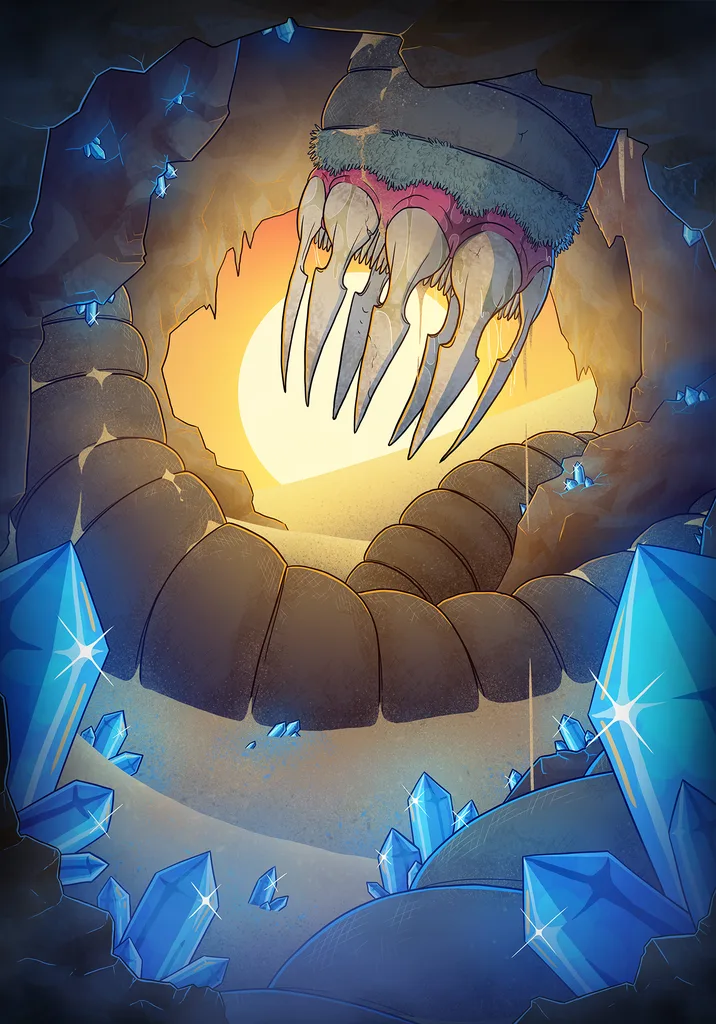 Horned Dune Wyrm
